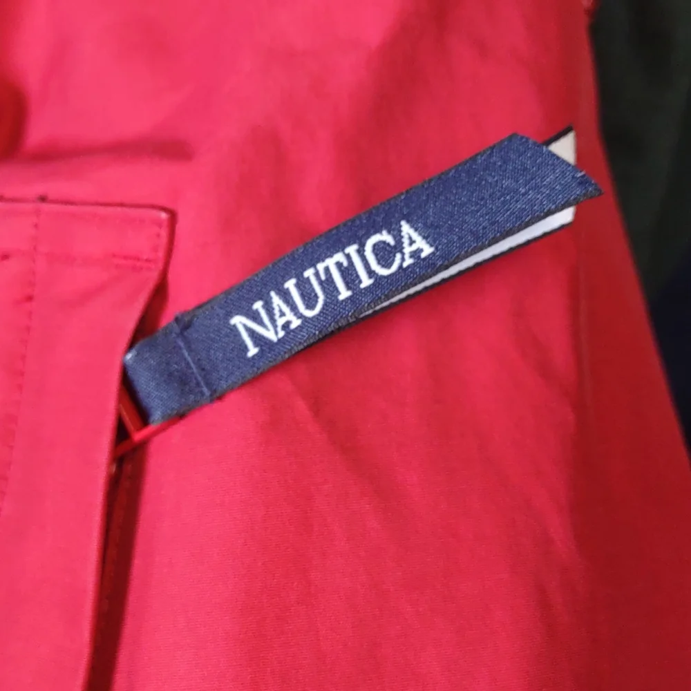 Vintage Nautica Reversible Fleece Jacket Large 90s Y2K - Picture 12 of 12
